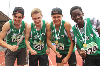 Bild: Fünf Medaillen für Meckenheim bei den Landes-Jugendmeisterschaften der Leichtathleten in Wesel